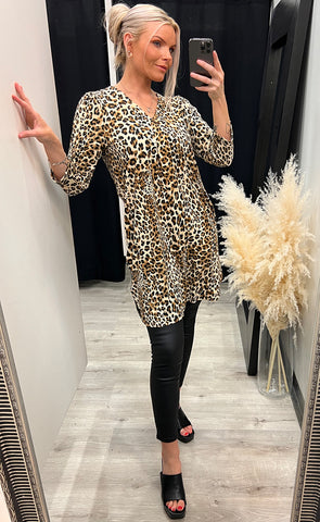 Seen tunic 1 - leopard