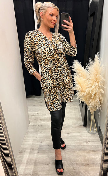 Seen tunic 1 - leopard