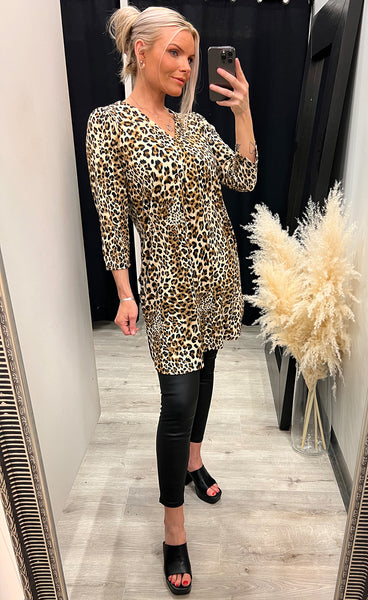 Seen tunic 1 - leopard