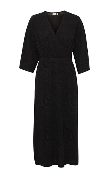 Lyra dress 1 - black glitter