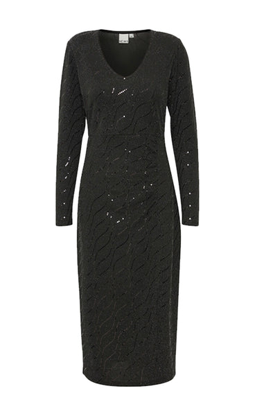 Nelenia dress - black glitter