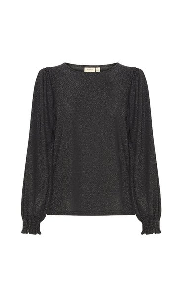 Luca blouse 2 - black glitter