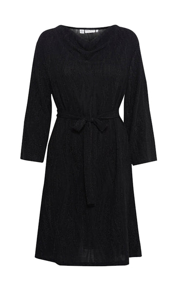 Lucia dress - black glitter