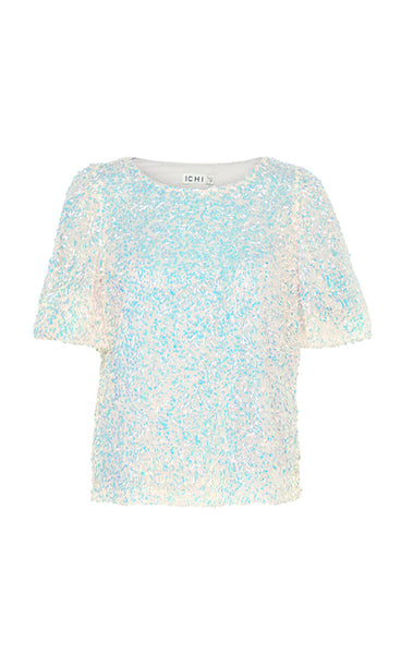 Marelly blouse - rainbow sequins