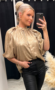 Sia blouse - gold