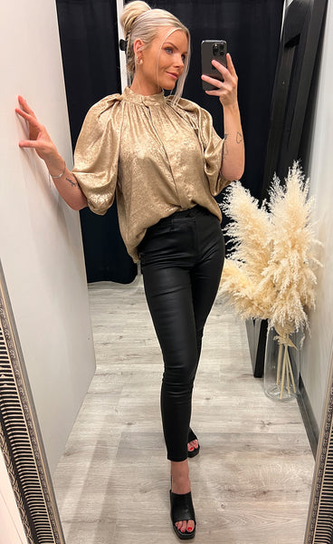 Sia blouse - gold