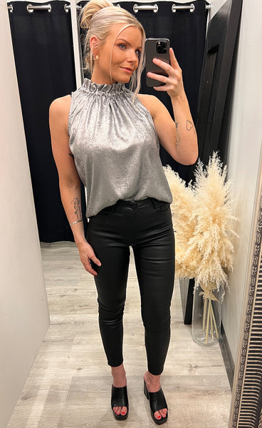 Liva blouse - silver