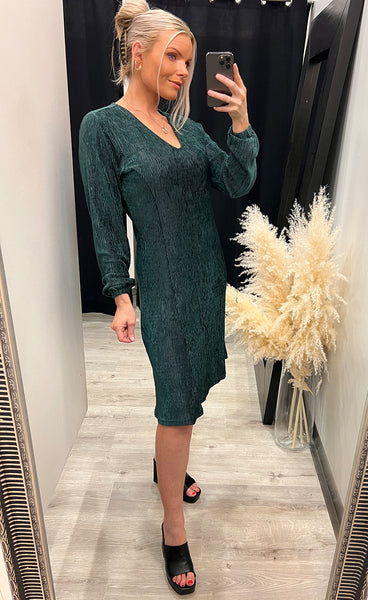 Calista dress 1 - green