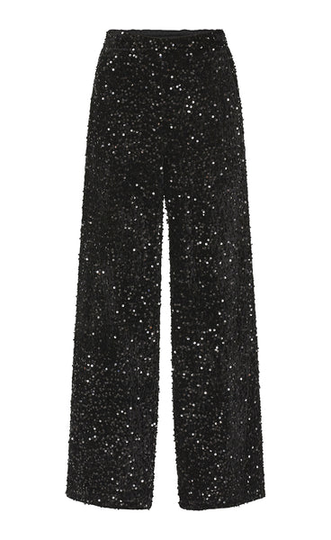 Nyla pants - black glitter