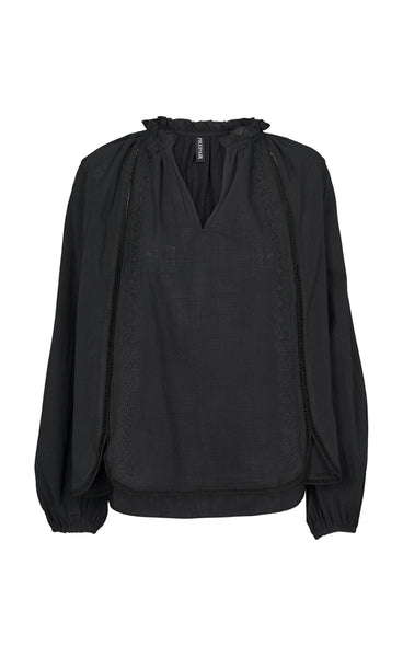 Ines blouse - black