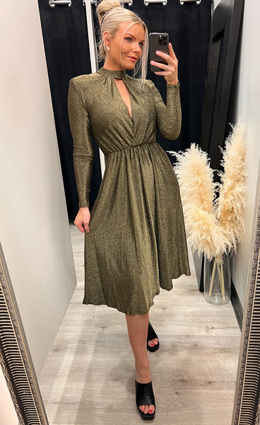 Kylie dress - gold