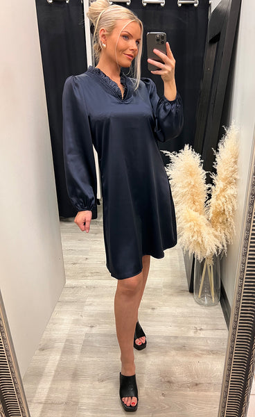 Pauline dress - navy blue