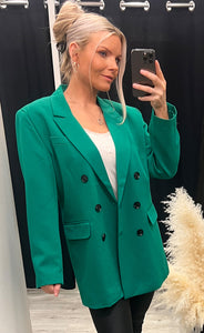 Estale oversized blazer - ultramarine green