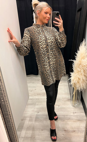 Gry dress - leopard