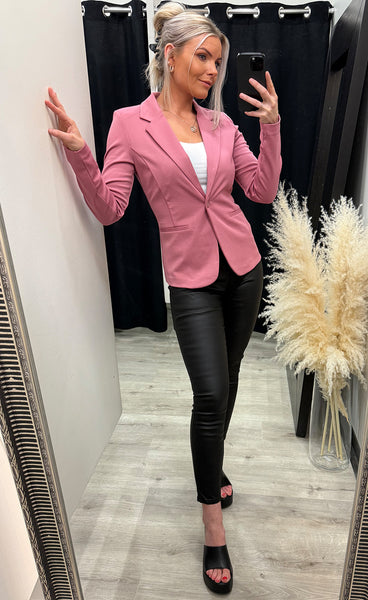 Kate blazer - heather rose