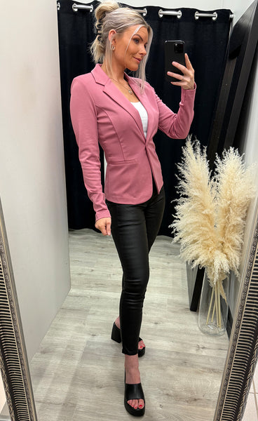 Kate blazer - heather rose