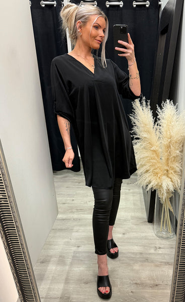 Andrea tunic -  black