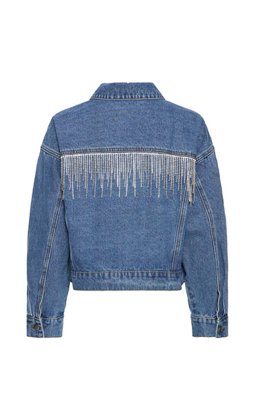 Gabrielle denim jacket - medium blue