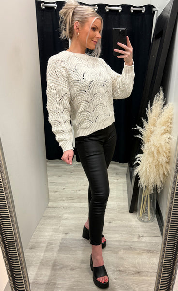 Kari knit - ivory