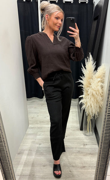 Luca blouse - espresso