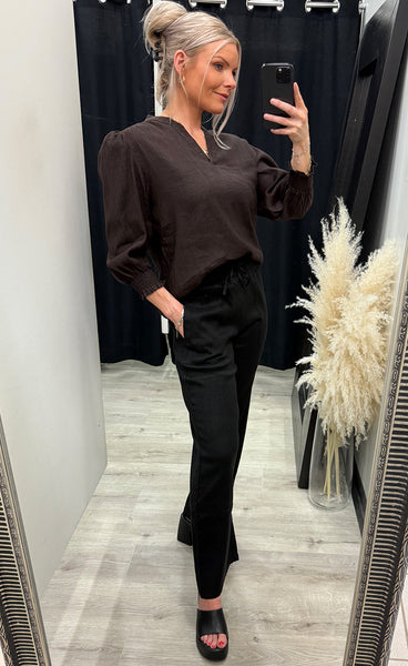 Luca blouse - espresso