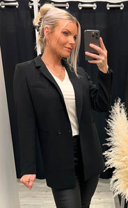 Laura Jo blazer - black