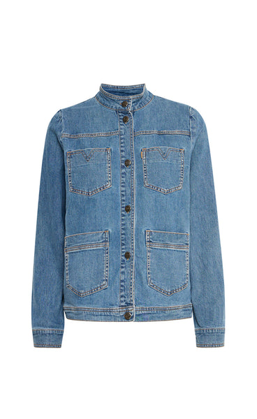 Tuba denim jacket - medium blue denim