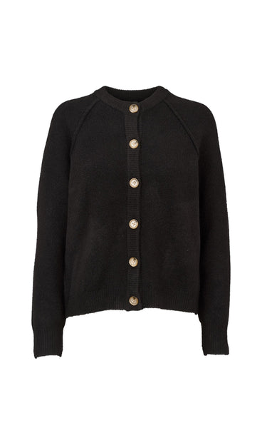 Uma knit cardigan - black