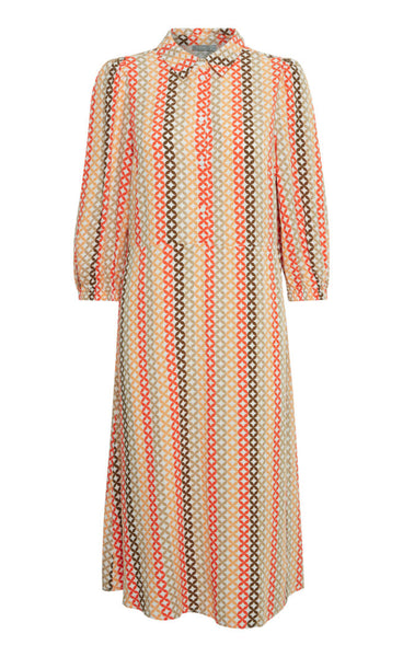 Vigge dress - coral mix