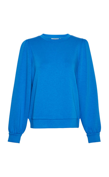 Ima puff sweatshirt - strong blue