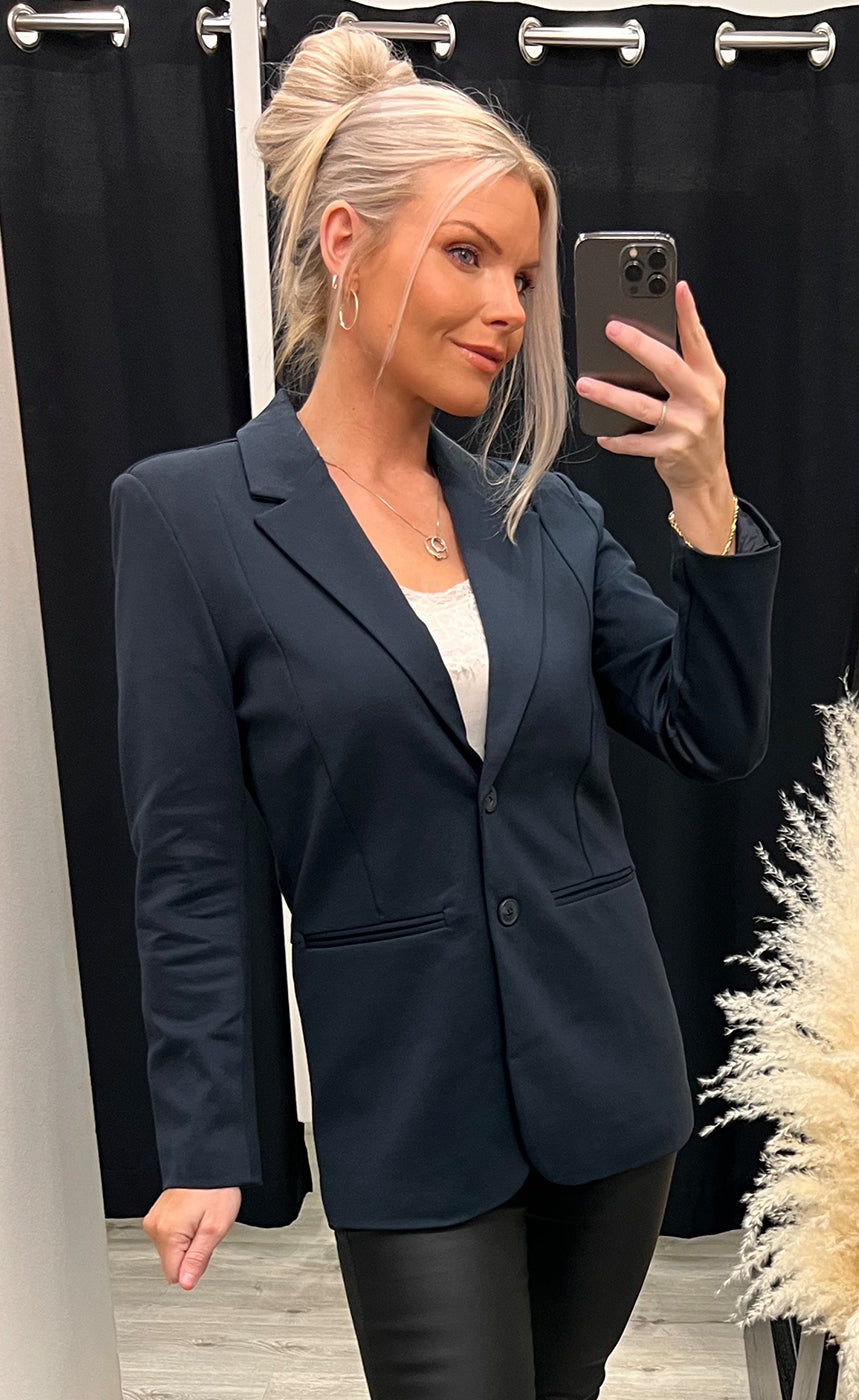 Kate oversize blazer - total eclipse