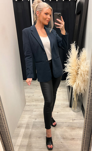 Kate oversize blazer - total eclipse