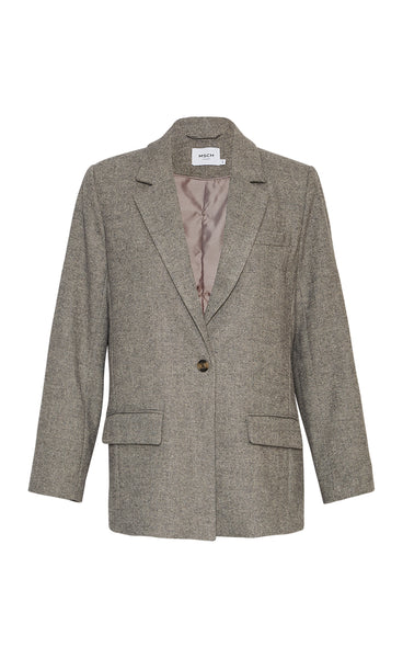 Illune blazer - metal/rye