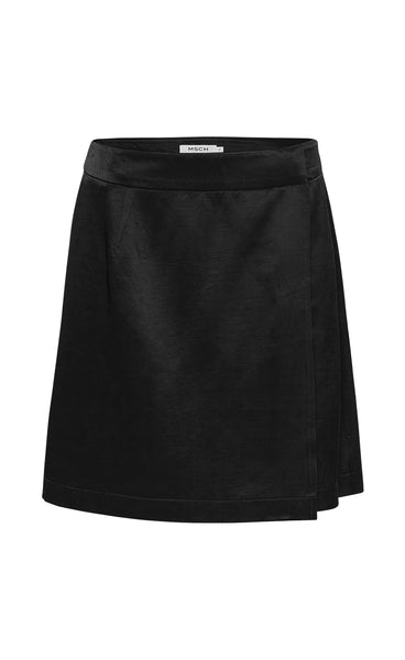 Malvina wrap skirt - black