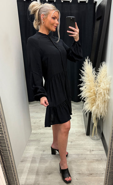 Marranie dress - black