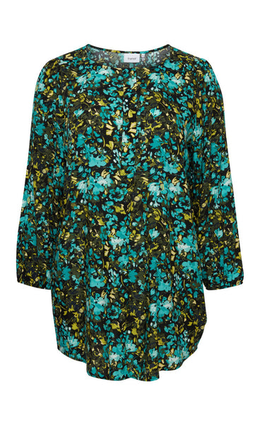 Kiki tunic PLUS - green mix