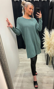 Blume tunic 2 - sage green