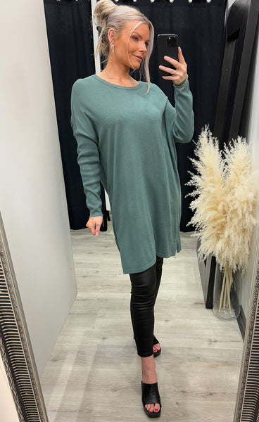 Blume tunic 2 - sage green