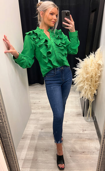 Karina blouse - green