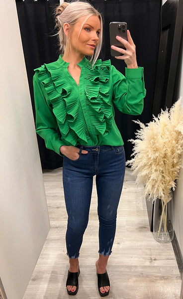 Karina blouse - green