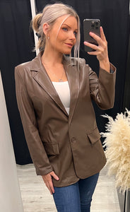 Evie blazer - choco