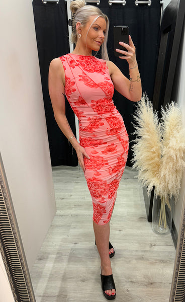 Sutton dress - rose print