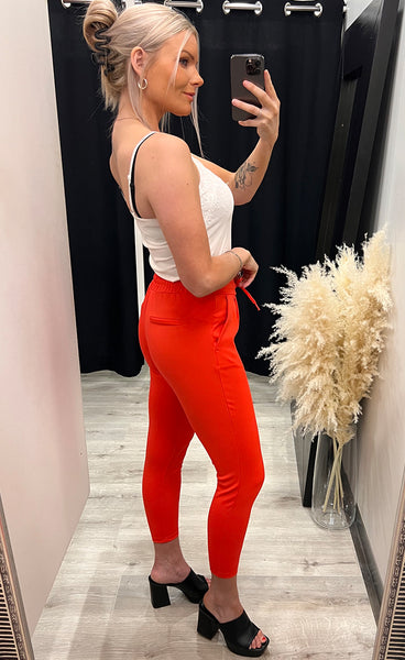 Kate pants - poppy red