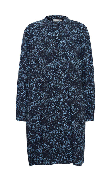 Silje dress 1 - navy mix