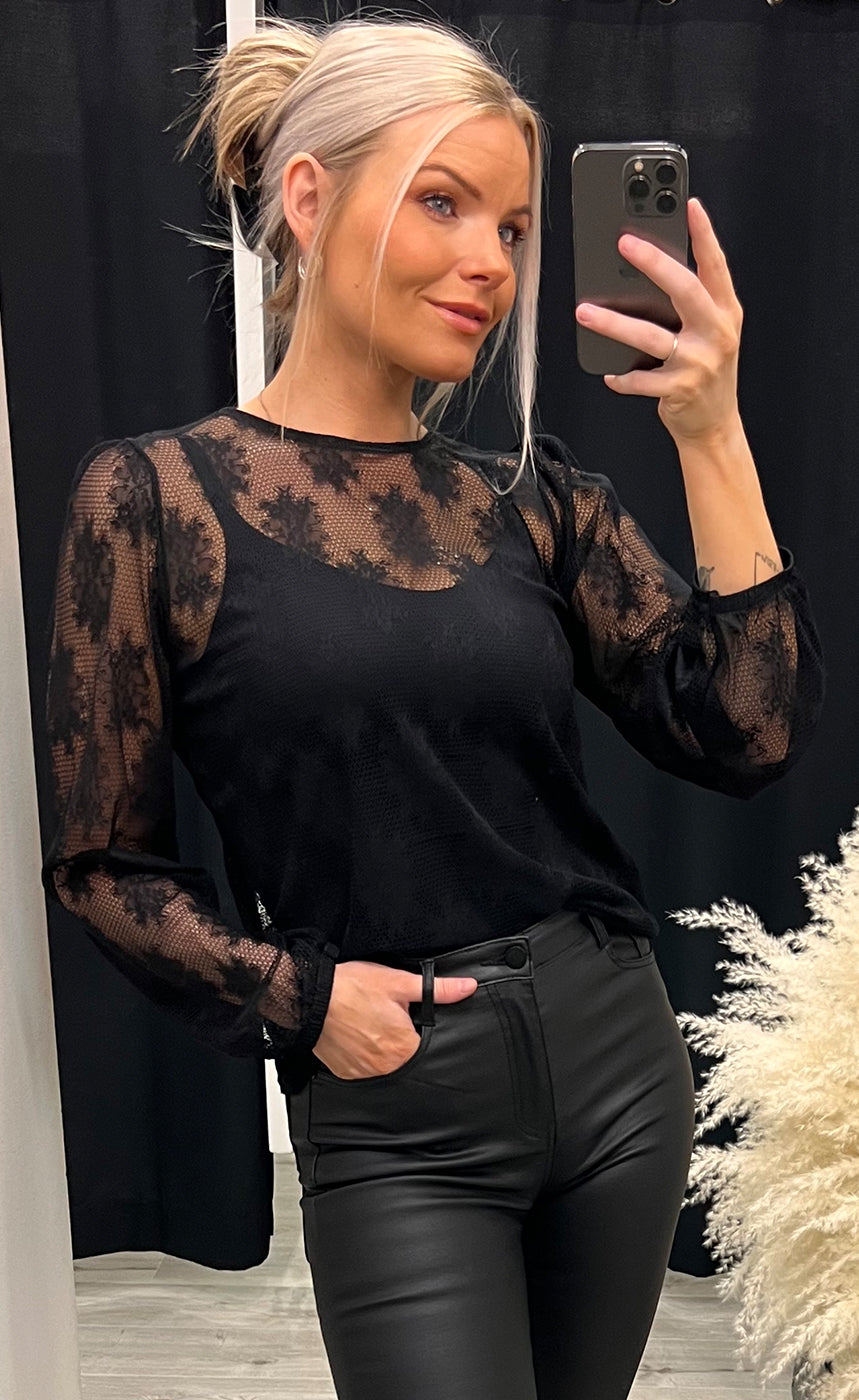 Dico blouse - black