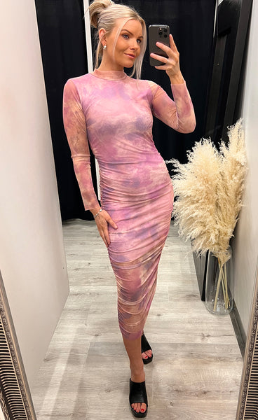 Stephanie dress - pink