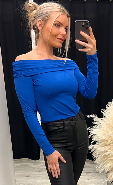 Yasmin top - royal blue