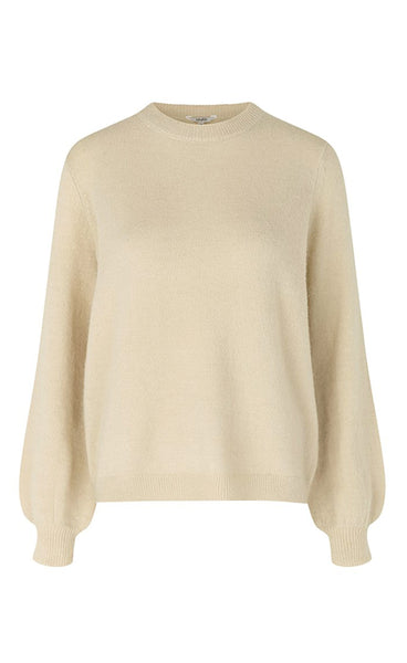 Helanor ice pullover - oyster melange