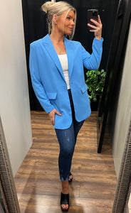 Vagna blazer - azure blue